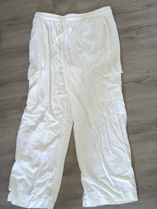 Cali1850 Pants - CALI 1850 Los Angeles White Wide-Leg Pants - Women's